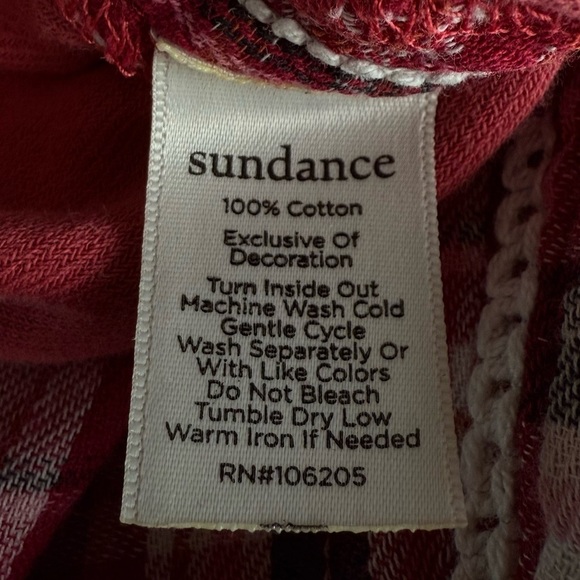 Sundance Truly Tartan Plaid Pajama Bottom Pant - Picture 5 of 6